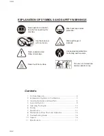 Предварительный просмотр 2 страницы Zenoah G3000 Owner'S Manual