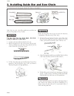 Предварительный просмотр 8 страницы Zenoah G3000 Owner'S Manual