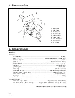 Предварительный просмотр 4 страницы Zenoah G3000 Owner'S/Operator'S Manual