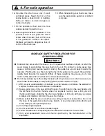 Предварительный просмотр 7 страницы Zenoah G3000 Owner'S/Operator'S Manual