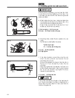 Preview for 20 page of Zenoah G3200EZ Owner'S Manual