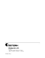 Предварительный просмотр 60 страницы Zenoah G3400 Owner'S Manual