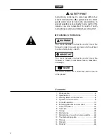 Preview for 2 page of Zenoah G3800AVS Manual