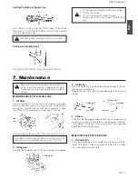 Предварительный просмотр 11 страницы Zenoah G3801EZ Owner'S Manual