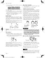 Предварительный просмотр 10 страницы Zenoah G4501 Owner'S Manual