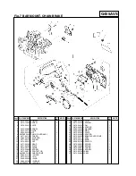 Предварительный просмотр 14 страницы Zenoah G455AVS Parts List