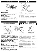 Preview for 3 page of Zenoah G4K-D Operation And Maintenance Manual