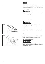 Предварительный просмотр 30 страницы Zenoah G621AVS Owner'S/Operator'S Manual