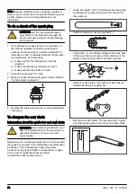 Preview for 22 page of Zenoah GZ2700T Operator'S Manual