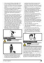 Preview for 47 page of Zenoah GZ360 Operator'S Manual