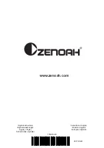 Предварительный просмотр 304 страницы Zenoah GZ360 Operator'S Manual