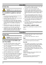 Preview for 24 page of Zenoah GZ381 Operator'S Manual