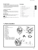 Preview for 3 page of Zenoah HBZ2602 Owner'S Manual