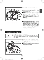 Предварительный просмотр 17 страницы Zenoah HBZ260EZ Owner'S Manual