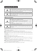 Предварительный просмотр 18 страницы Zenoah HBZ260EZ Owner'S Manual