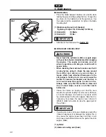 Preview for 40 page of Zenoah HEZ2601F Owner'S Manual