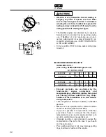 Preview for 20 page of Zenoah HEZ2610F Manual