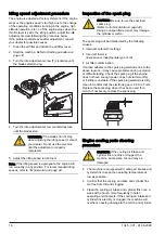 Предварительный просмотр 16 страницы Zenoah HT220-75 Operator'S Manual