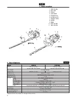 Предварительный просмотр 4 страницы Zenoah HT2200 Manual