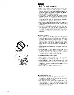 Preview for 16 page of Zenoah HT2200 Manual