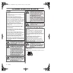 Preview for 86 page of Zenoah HTZ2460 Operator'S Manual