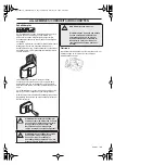 Предварительный просмотр 89 страницы Zenoah HTZ2460 Operator'S Manual