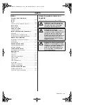 Предварительный просмотр 103 страницы Zenoah HTZ2460 Operator'S Manual