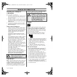 Preview for 110 page of Zenoah HTZ2460 Operator'S Manual