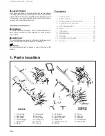 Предварительный просмотр 4 страницы Zenoah HTZ7500 Owner'S Manual