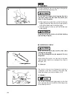 Предварительный просмотр 28 страницы Zenoah KOMATSU G5000AVS Owner'S Manual