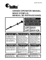 Zenoah LRTZ2401-CA Manual preview