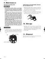 Preview for 14 page of Zenoah LRTZ2600 Owner'S Manual