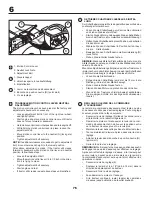 Предварительный просмотр 76 страницы Zenoah LT1742 Instruction Manual