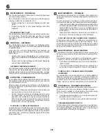 Предварительный просмотр 78 страницы Zenoah LT1742 Instruction Manual