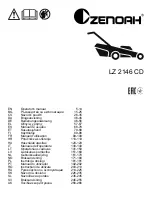 Zenoah LZ 2146 CD Operator'S Manual preview