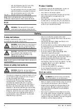 Предварительный просмотр 6 страницы Zenoah LZ 2146 CD Operator'S Manual