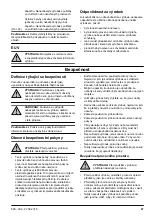 Предварительный просмотр 27 страницы Zenoah LZ 2146 CD Operator'S Manual