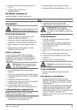 Предварительный просмотр 83 страницы Zenoah LZ 2146 CD Operator'S Manual