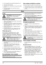 Предварительный просмотр 114 страницы Zenoah LZ 2146 CD Operator'S Manual