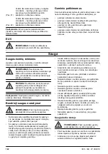 Предварительный просмотр 142 страницы Zenoah LZ 2146 CD Operator'S Manual