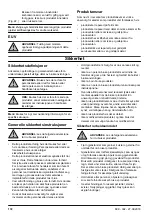 Предварительный просмотр 172 страницы Zenoah LZ 2146 CD Operator'S Manual