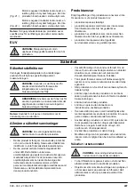 Предварительный просмотр 247 страницы Zenoah LZ 2146 CD Operator'S Manual