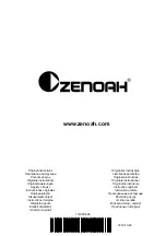 Предварительный просмотр 268 страницы Zenoah LZ 2146 CD Operator'S Manual