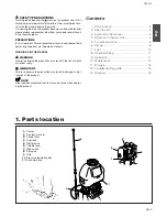 Предварительный просмотр 3 страницы Zenoah NS2522 Owner'S Manual