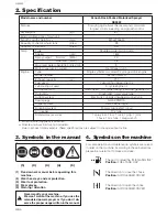 Предварительный просмотр 4 страницы Zenoah NS2522 Owner'S Manual