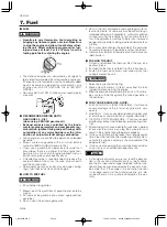 Preview for 8 page of Zenoah NS3526S Owner'S Manual