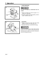 Preview for 14 page of Zenoah PE2500H Operator'S Manual