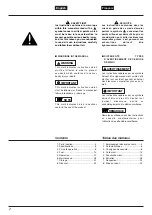 Предварительный просмотр 2 страницы Zenoah POWER AUGER AG4300 Operator'S Manual