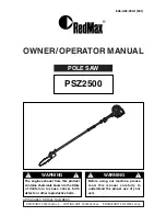 Zenoah PSZ2500 Owner'S/Operator'S Manual preview