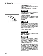 Preview for 20 page of Zenoah PSZ2500 Owner'S/Operator'S Manual